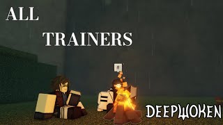 ALL ATTUNEMENT TRAINER LOCATIONS  Deepwoken Tutorial [upl. by Mcdonald]