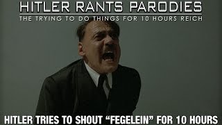 Hitler tries to shout quotFegeleinquot for 10 hours [upl. by Zamora698]