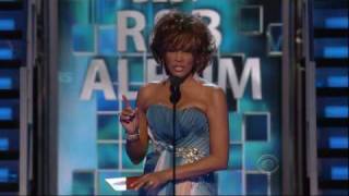 2009 GRAMMY Awards  Whitney PresentsJennifer Hudson Wins [upl. by Samaj]