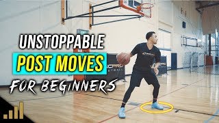 How to 3 Unstoppable Post Moves For Beginners DOMINATE THE PAINT [upl. by Cannell]