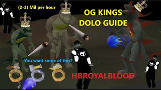 OSRS Dagonnath Kings Duo guide DOLO 23 mil per hour giveaway ended [upl. by Lizned216]