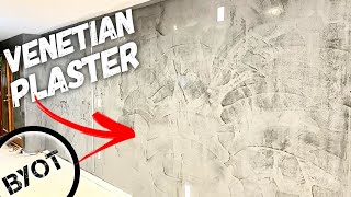 HOW TO APPLY VENETIAN PLASTER [upl. by Killian356]