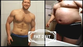 FAT TO FIT  50 POUND BODY TRANSFORMATION [upl. by Atnovart]