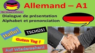 Allemand facile Guten Tag  Dialogue Niveau A1 [upl. by Birch516]