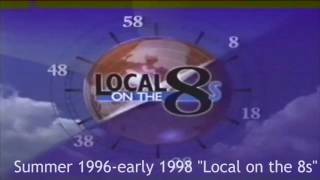 The Weather Channel Local on the 8s intro history 19902016 [upl. by Alesram]