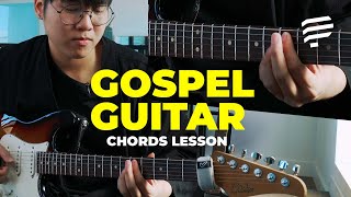 How to play gospel guitar chords  GOSPEL CHORDS [upl. by Sedgewake906]