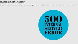 Odoo Internal Server Error [upl. by Amin]