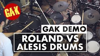 Roland VS Alesis  Ultimate Electronic Drum Showdown [upl. by Itsirc14]