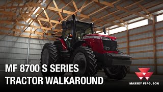 MF 8700 S Series  HighHorse Power Tractors  270 to 405 HP  Walkaround [upl. by Bellamy]