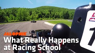 Here’s What Happens at a Real Racing School [upl. by Kelda]