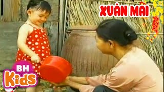 Nhạc Thiếu Nhi Xuân Mai  Bé Quét Nhà Bà Ơi Bà Cháu Yêu Bà Lắm  Bài Hát Hay Cho Trẻ Mầm Non [upl. by Arej]