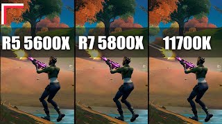 AMD Ryzen 5 5600X vs AMD Ryzen 7 5800X vs Intel i711700K — Test in 10 Games 1080p 1440p [upl. by Janeen968]