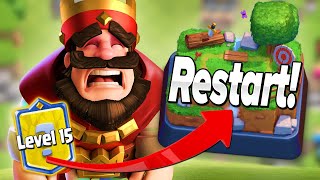 Maxed Player Returns to Arena 1 in Clash Royale [upl. by Neelie]