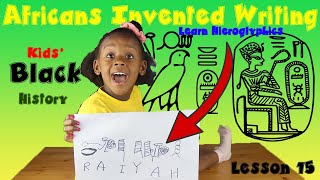 The History of Writing for Kids [upl. by Sylvie263]