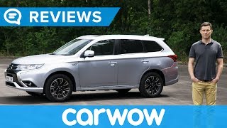 Mitsubishi Outlander PHEV 2018 SUV indepth review  carwow Reviews [upl. by Adiaros]