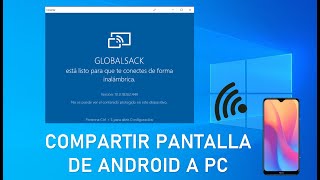 compartir pantalla android en pc windowds 10 [upl. by Yelyk698]