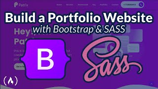 Learn Bootstrap 5 and SASS by Building a Portfolio Website  Full Course [upl. by Atined871]