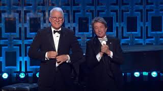 Martin Short and Steve Martin  David Letterman Mark Twain Award [upl. by Yonatan]