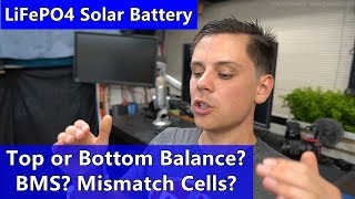 LiFePO4 battery wo a BMS Top or Bottom Balance Mismatched Cells [upl. by Merriam214]