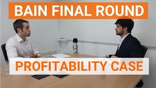 Profitability Case Study Interview Example  Solved by ExMcKinsey Consultant [upl. by Steiner575]