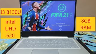 FIFA 21 Gameplay on intel UHD 620 Graphics [upl. by Ariom]