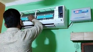 Daikin Split AC Installation in Hindi 💯  Air Conditioner Complete Installation with Steps 💯🔥🔥 [upl. by Nickolai]