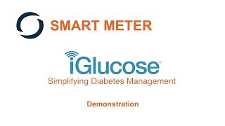 The iGlucose Blood Glucose Meter Demonstration [upl. by Dunston]