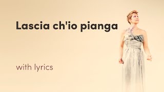 Joyce DiDonato  Lascia chio pianga Lyric Video [upl. by Votaw147]