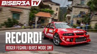 RAW  Roger Feghali New Record  Full Run Falougha Hill Climb 2015 [upl. by Fey]