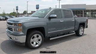 2014 Chevrolet Silverado LTZ Crew Cab Start Up Exhaust and In Depth Review [upl. by Norabal111]