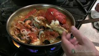 Zuppa di Pesce 100 year old recipe [upl. by Eicnarf870]