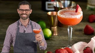 Strawberry Margarita Recipe [upl. by Naraj927]