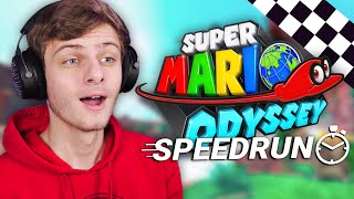 MARIO ODYSSEY SPEEDRUN RACE TEGEN MIDNAN [upl. by Iveson]