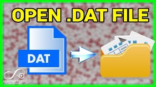 How to Open DAT file on Mac or PC [upl. by Aneehsak]