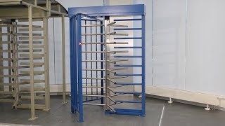 RTD16 Full height turnstile assembly [upl. by Warchaw]