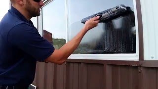 5 STEPS of WINDOW CLEANING  C amp C Employee Training [upl. by Drusy]