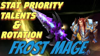 TBC Frost Mage PvE QUICK Guide  Stat Priority Talents and Single Target DPS Rotation [upl. by Kanor]