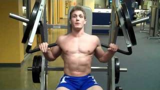 How To Incline Chest Press Hammer Strength [upl. by Neret421]