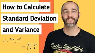 How to Calculate Variance and Standard Deviation [upl. by Sanburn]