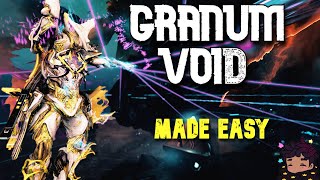 WARFRAME  GRANUM VOID  EASY MODE FARM  BUILD amp FRAME [upl. by Gregson475]