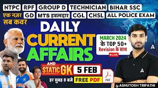 Current Affairs Today  5 Feb 2025 Current Affairs  Daily Current Affairs By Ashutosh Sir [upl. by Rustin313]