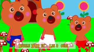 Conte quot Boucle dOr et les Trois Oursquot  Histoire pour enfants [upl. by Shelton948]