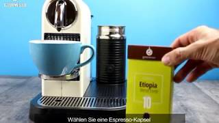 Wie man einen Cappuccino mit einer Nespresso® Maschine zubereitet [upl. by Munsey877]