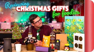 Reviewing Christmas Gifts For Foodies  Sorted Food [upl. by Suckow494]