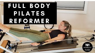 FULL BODY PILATES REFORMER WORKOUT 30 MINUTE WORKOUT [upl. by Dorelle520]