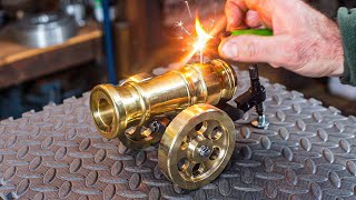 How to Make a Powerful Miniature Cannon  DIY Guide [upl. by Walburga951]