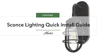 HowTo Install a Sconce Light [upl. by Latsirk]