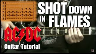 Shot Down in Flames  ACDC Lesson [upl. by Marji201]