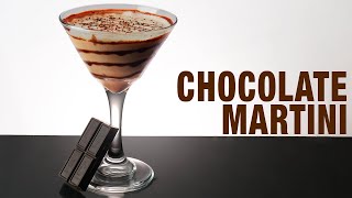 How To Make a Chocolate Martini  Cocktail Cards [upl. by Boak]