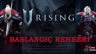 V Rising 10 adımda Başlangıç Rehberi Türkçe [upl. by Krefetz]